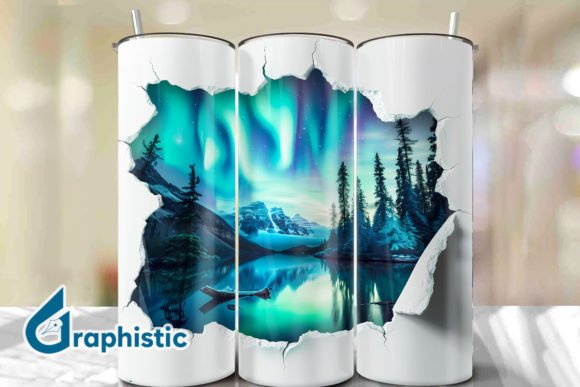 Cracked Northern Lights Tumbler Wrap 23 Review