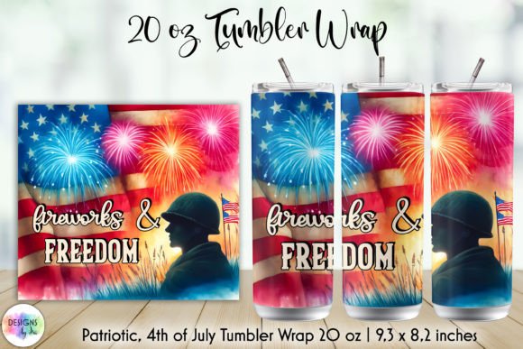 Fireworks and Freedom Patriotic Tumbler Review
