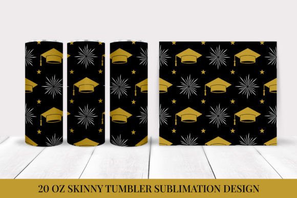 Graduation Hats Skinny Tumbler Wrap Review