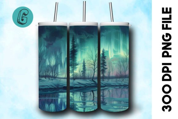 Oil Paint Northern Light Tumbler Wrap 23 Review