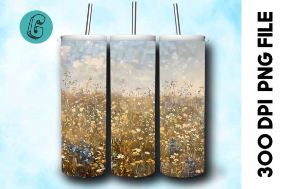 Oil Paint Wildflowers Tumbler Wrap 22 Review