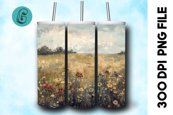 Oil Paint Wildflowers Tumbler Wrap 34 Review