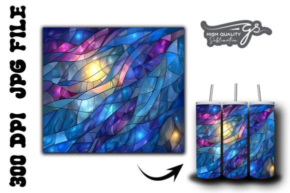 Stained Northern Lights Tumbler Wrap 26 Review